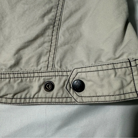 Outback Trading Co. 100% Cotton Vest Off White  Pink/Brown Lining Size Medium - Picture 8 of 11